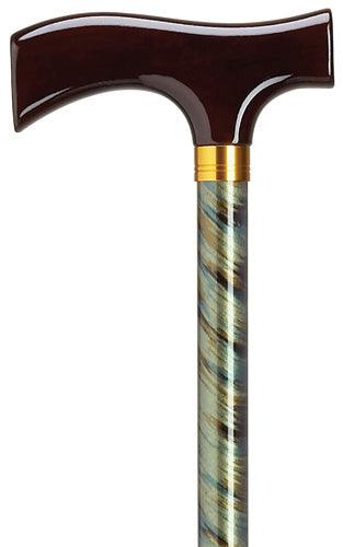 Cyclone Green, medium, Ladies Straight Adj. 27-36" (to 24.25") - Canes Galore