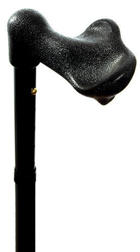 ERGO TRAVELER palm grip folding cane RIGHT adj 32-36" - Canes Galore