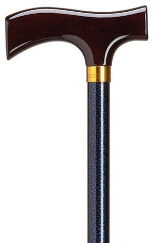 Dark Blue Ice Ladies Walking Cane, Adj. 27-36