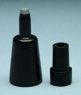 Flat Bottom Rubber Tips (PAIR) for Combi-spike/Metal Tips 3/8