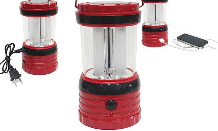 Solar LED 3-Way Powered Lantern - Canes Galore