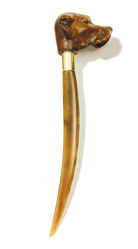 HOUND DOG letter opener, made by Concord of Italy - Canes Galore