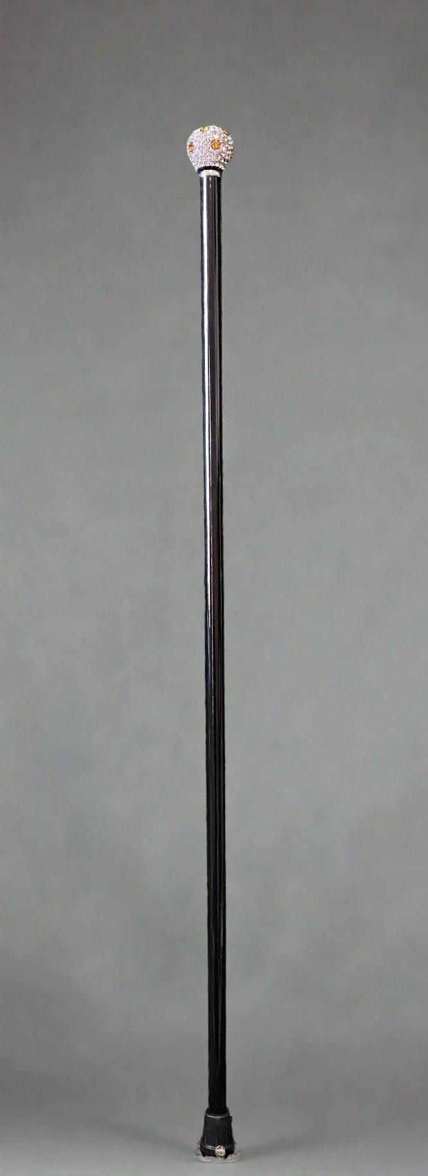 Crown Jewels Rhinestone Crystal Nite Walking Stick | Theatre Prop 36" - Canes Galore