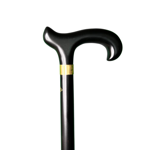 ERGONOMIC Extra Wide molded handle straight adjustable walking cane 30-39