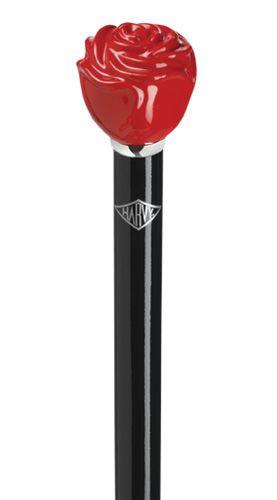 Red Summer Rose Night Walking Stick 36